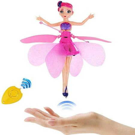 Flying Fairy Princess Dolls Magic Infrared Induction Control Girls Toy Xmas Gift